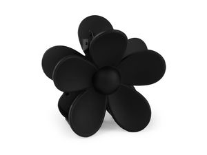 Premium Flower Hair Claw Clip - Elegant Matte Floral Mini Hair Claws with Strong Hold & Non-Slip Interlocking Teeth