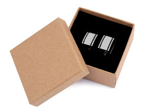 Classic Men's Metal Cufflinks Set with Premium Gift Box - Elegant Shirt Accessories for Business, Formal Wear, and Weddings