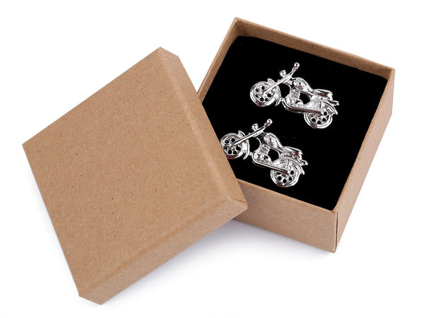 Premium Novelty Metal Cufflinks with Gift Box - Elegant Men's Fashion Suit Accessories