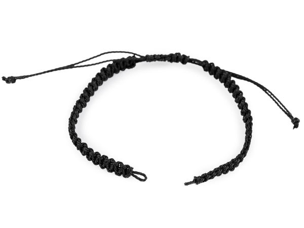 Premium Adjustable Shamballa Bracelet Base with Sliding Knot Closure
