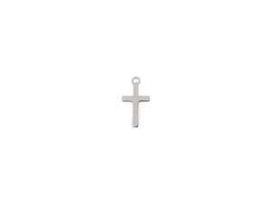 Stainless Steel Cross Pendant Charms for DIY Jewelry Making