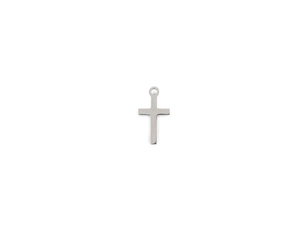 Stainless Steel Cross Pendant Charms for DIY Jewelry Making