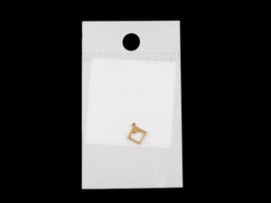 Premium Stainless Steel Heart Charm Pendant - High-Shine Metal Spacer for DIY Jewelry Making, Bracelets, Necklaces & Earrings