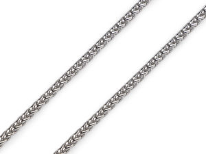 Premium Unisex Stainless Steel Round Intertwined Link Chain Necklace