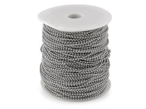 Premium Stainless Steel Ball Chain (2mm) - Unfinished Jewelry & Accessory Chain