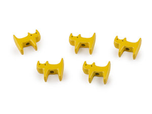 Double-Sided Metal Cat Pendant Beads for Jewelry Making, 10x22mm Cute Feline Spacers for Bracelets, Necklaces, and Earrings