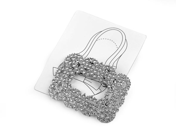 Elegant Rhinestone Shoe Clips and Brooch - Detachable Crystal Embellishment for Heels, Flats, Bags and Clothes