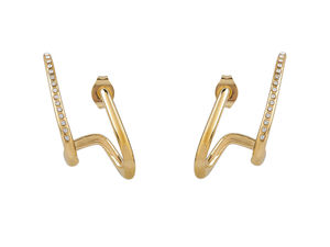 Hypoallergenic Stainless Steel Rhinestone Earrings | Premium Surgical Steel Jewelry for Sensitive Ears