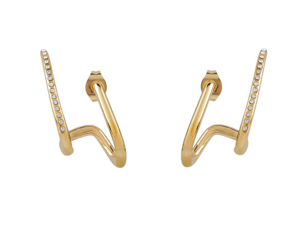 Hypoallergenic Stainless Steel Rhinestone Earrings | Premium Surgical Steel Jewelry for Sensitive Ears