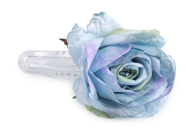 Large Rose Flower Hair Clip - Elegant Floral Grip Accessory for Hairstyles, Bags, and Hats