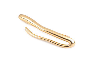 Elegant Minimalist French Metal Hair Clip - Premium Snap Barrette Hair Accessory