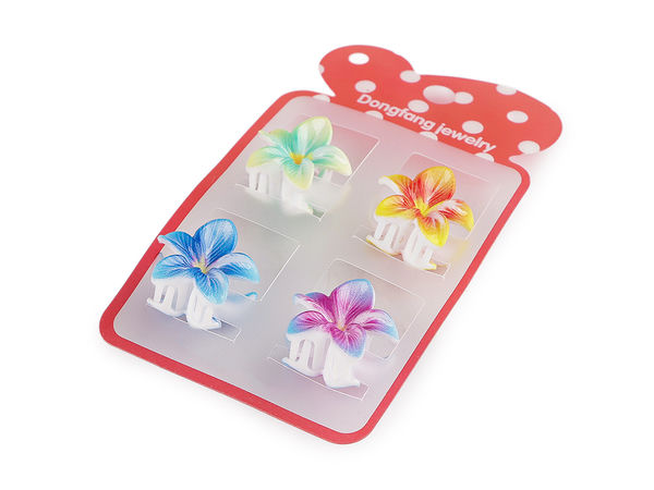 Mini Hair Claw Clips Set - Premium Flower & Butterfly Hair Accessories