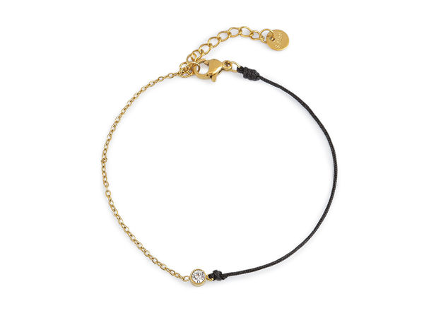 Elegant Stainless Steel Rhinestone Accent Bracelet - Premium Fashion Jewelry