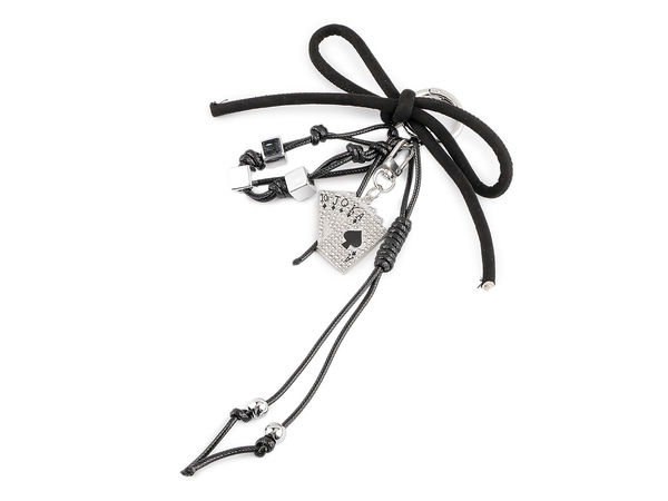 Elegant Handbag & Key Chain Charms Set - Multi-Use Bag & Mobile Phone Pendants