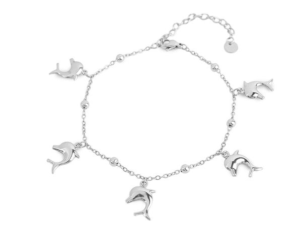 Elegant Stainless Steel Ankle Bracelet - Water-Resistant Layering Anklet