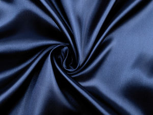 Premium Shiny Satin Fabric - Single-Sided Elegant Drape for Dressmaking, Apparel, and Events