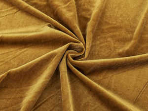 Premium Stretch Velvet Fabric - Ultra-Soft Elastic Velour by the Yard for Evening Gowns, Dancewear, and Home Decor