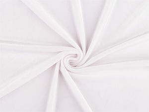 Premium Stretch Velvet Fabric - Ultra-Soft Elastic Velour by the Yard for Evening Gowns, Dancewear, and Home Decor