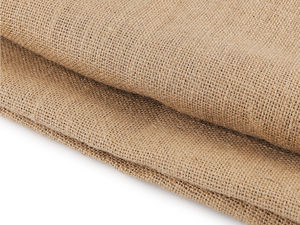 Premium Natural Jute Fabric - Rustic Burlap Roll for Crafts, Home Decor, and Event Styling