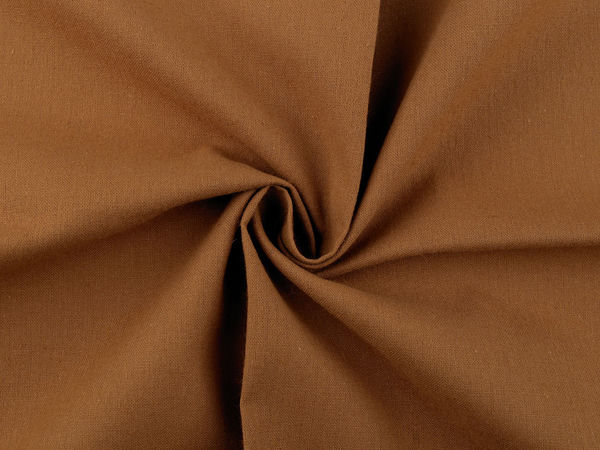 Premium Solid Color Cotton Canvas Fabric - Plain Linen-Style Cotton for Sewing, Home Decor, and Crafts