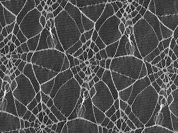 Premium Spider Web Tulle Netting Fabric - Spooky Cobweb Pattern Mesh by the Metre for Costumes, Skirts, and Halloween Decor