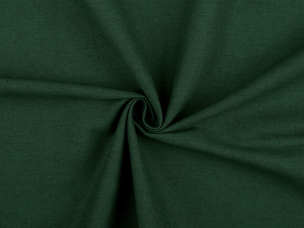 Premium Linen-Look Cotton Canvas Fabric - Heavyweight Cotton Weave for Tablecloths, Cushions, Bags & Crafts