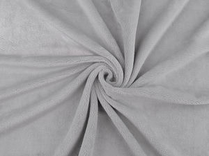 Premium SAN Ultra-Soft Minky Cuddle Plush Fabric - Monochrome Multi-Use Sewing Material