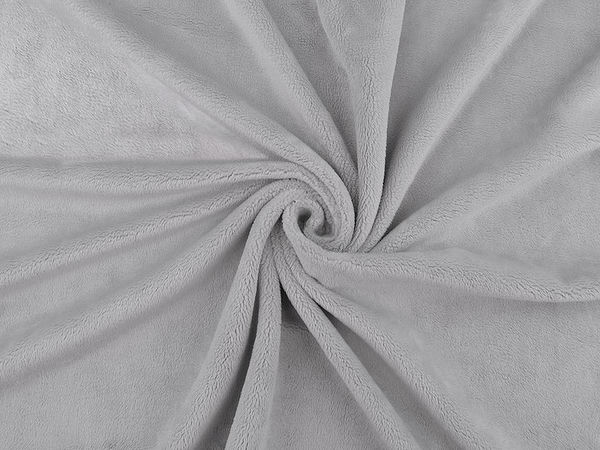 Premium SAN Ultra-Soft Minky Cuddle Plush Fabric - Monochrome Multi-Use Sewing Material