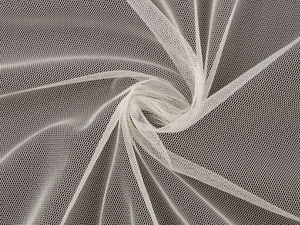 Premium Soft Tulle Fabric by the Metre - Fine Mesh with Width-Wise Elasticity for Veils, Skirts, and Decor