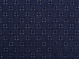 Premium Floral Embroidered Cotton Madeira Fabric - Light and Airy Eyelet Lace for Apparel & Home Decor