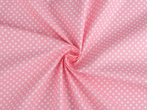 Premium Polka Dot Cotton Canvas Fabric for Sewing, Crafts, and Home Decor