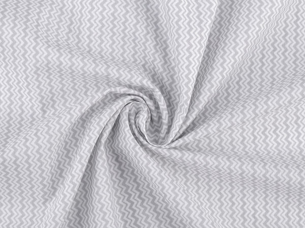 Premium Chevron Soft Cotton Canvas Fabric - Versatile Sewing Material for Home Decor & Baby Accessories