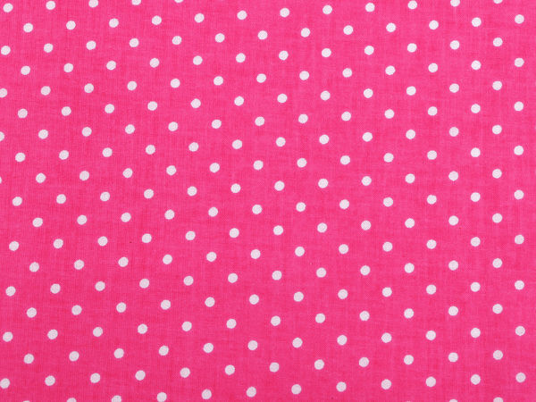 Premium Polka Dot Cotton Canvas Fabric for Sewing, Bedding, and Nursery Decor