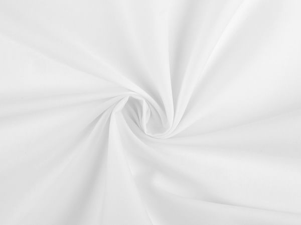 Premium White Cotton Satin Fabric - Smooth, Breathable, and Soft Natural Textile