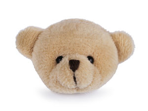 Teddy Bear Head Sew-On Applique Patch - Ø4.5 cm