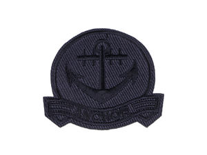 Embroidered Anchor Motif Iron-On Patch - Premium Sew-On Applique for Jackets, Jeans, and Clothing Customization