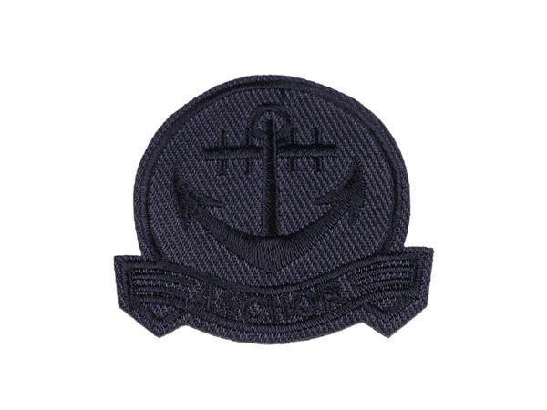 Embroidered Anchor Motif Iron-On Patch - Premium Sew-On Applique for Jackets, Jeans, and Clothing Customization