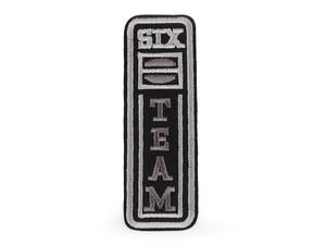 Premium Embroidered Team Sports Patch – Iron-On and Sew-On Badge for Apparel and Bags