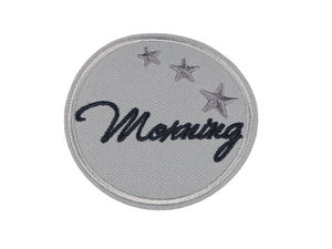 Premium Embroidered Round Iron-On and Sew-On Patches for Clothing Repair and Decoration