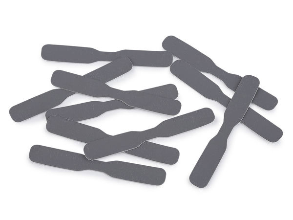 Grey Reflective Zipper Puller Loop Replacement Strap for Jackets, Backpacks, and Outdoor Gear