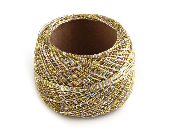 Premium Decorative Metallic Twine Cord (0.5mm) – Elegant Crafting, Floristry, and Food-Safe Packaging String (43-50m Ball)