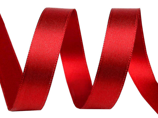 Premium 15mm Double-Faced Satin Ribbon – Lustrous Double-Sided Ribbon for Sewing, Crafting, and Embellishments