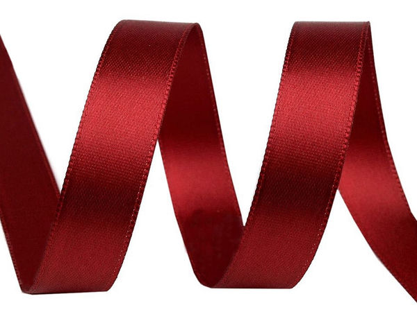 Premium 15mm Double-Faced Satin Ribbon – Lustrous Double-Sided Ribbon for Sewing, Crafting, and Embellishments