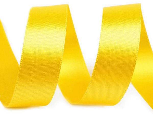 Premium Double-Faced Satin Ribbon (24mm) - Elegant High-Gloss Decorative Ribbon for Sewing, Crafting, and Garments