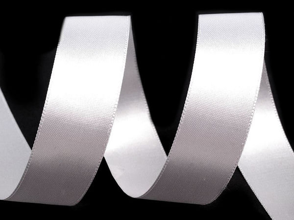Premium Double-Faced Satin Ribbon (24mm) - Elegant High-Gloss Decorative Ribbon for Sewing, Crafting, and Garments