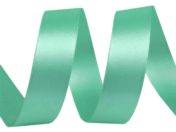 Premium Double-Faced Satin Ribbon (24mm) - Elegant High-Gloss Decorative Ribbon for Sewing, Crafting, and Garments