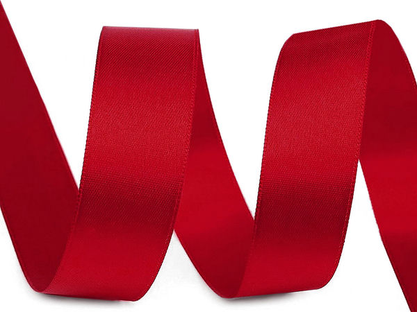 Premium Double-Faced Satin Ribbon (24mm) - Elegant High-Gloss Decorative Ribbon for Sewing, Crafting, and Garments
