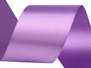 Premium Double-Faced Satin Ribbon (50mm x 5m) – Double-Sided Luxury Fabric for Sewing, Crafts, and Decor