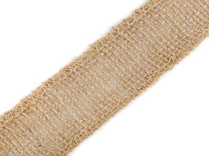 Premium Natural Jute Ribbon (35mm) – Eco-Friendly Burlap Trim for Crafts, Wreaths, and Table Decor
