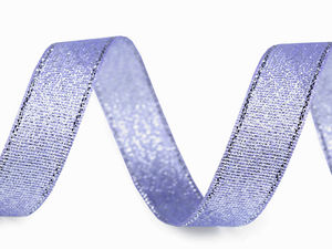 Premium Metallic Brocade Lurex Ribbon with Reinforced Edge - 15mm